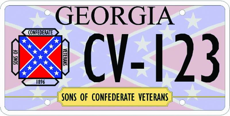 NEW confederate tag
